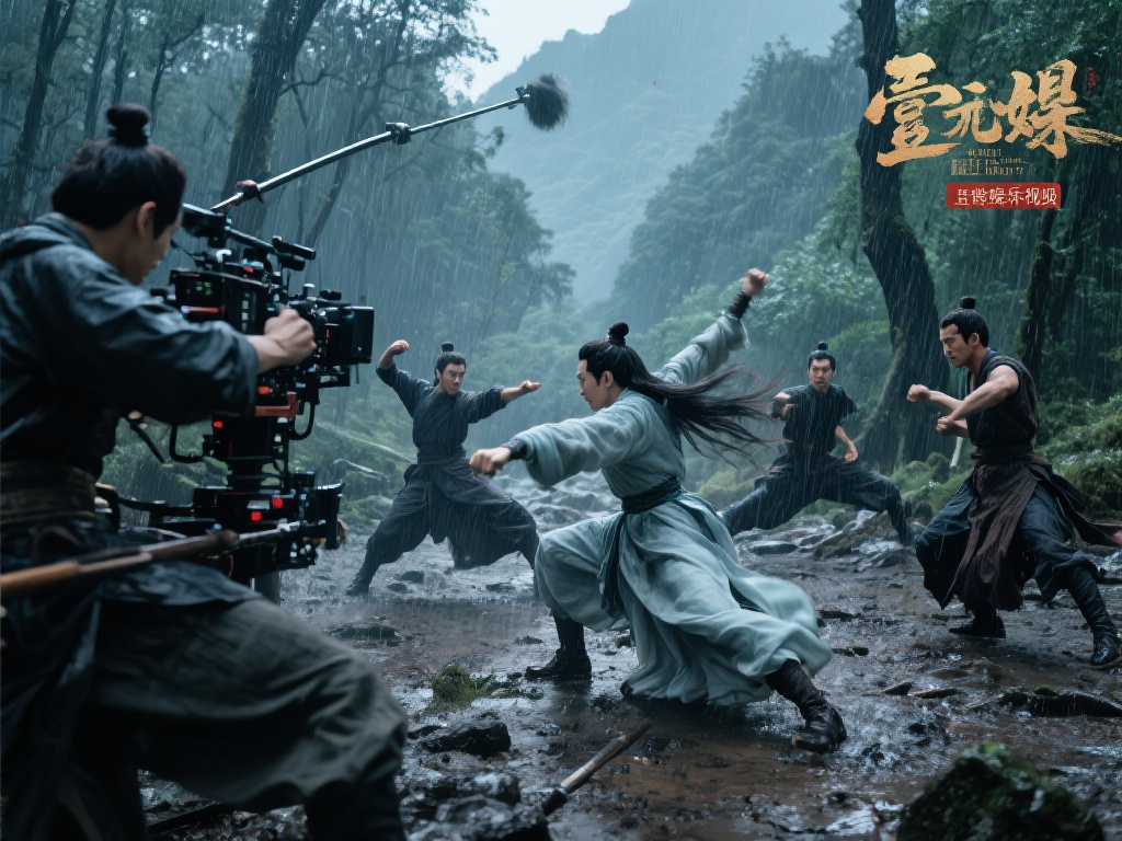 以一部近年的爆款古装剧为例，剧中一场惊心动魄的打斗