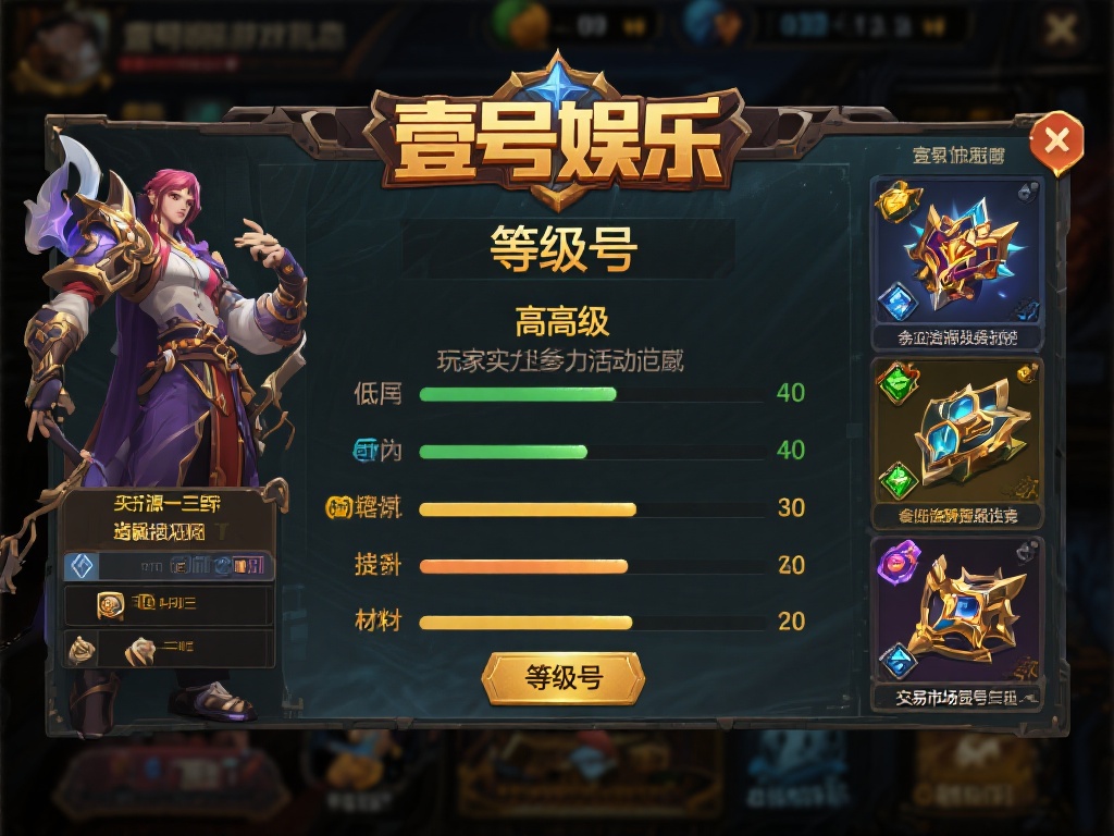 在壹号娱乐的游戏机制中，等级号直接决定了玩家能够参